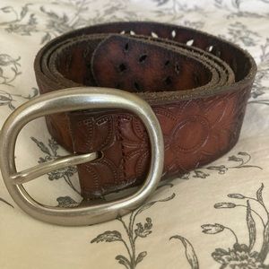 FOSSIL leather belt western style